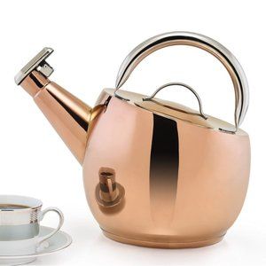 Old Dutch Ganymeade copper tea kettle NEW